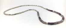 Load image into Gallery viewer, Bracelet - stretch wrap, tiny glass cubes, metallic Miyuki cubes and hex beads