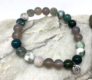 Serenity Now - mala bracelet